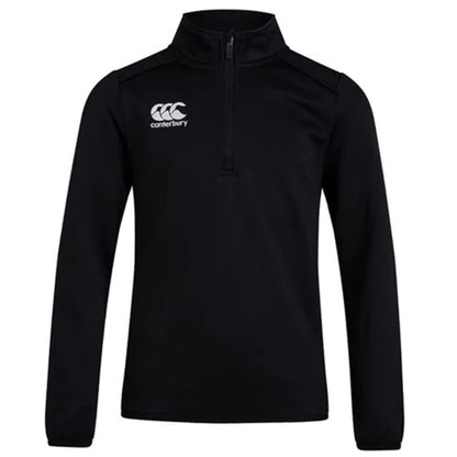 Front - Canterbury Mens Club Quarter Zip Training Midlayer
