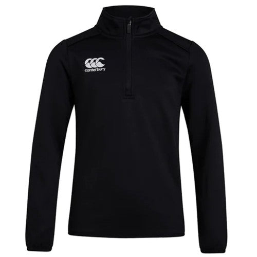 Front - Canterbury Mens Club Quarter Zip Training Midlayer