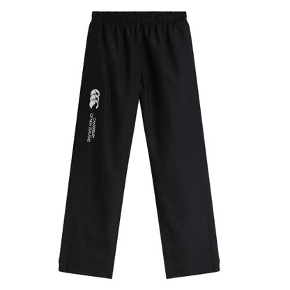 Front - Canterbury Womens/Ladies Open Hem Training Jogging Bottoms