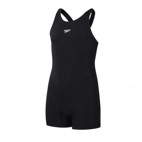 Front - Speedo Girls Eco Endurance+ One Piece Swimsuit