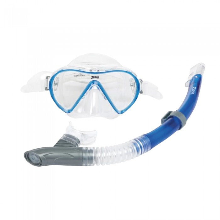 Front - Zoggs Unisex Adult Reef Explorer Snorkel Set