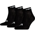 Front - Head Mens Quarter Socks (Pack of 3)