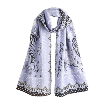 Front - Cath Kidston Tiger Scarf