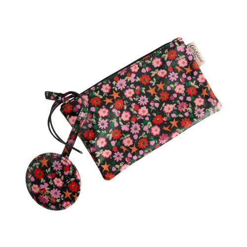 Front - Cath Kidston Ditsy Floral Purse & Mirror