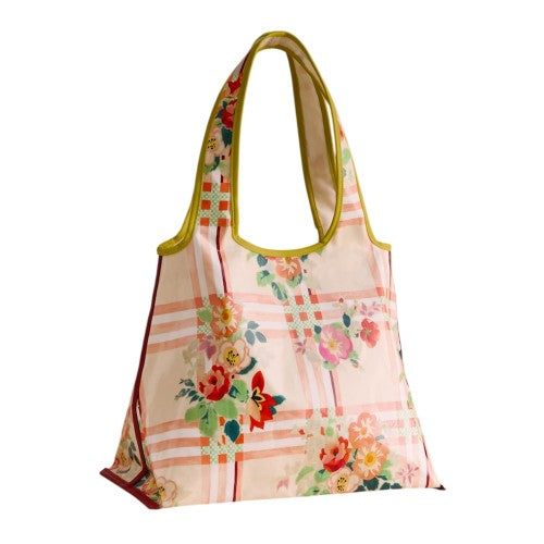 Front - Cath Kidston Marylebone Check Floral Shopper