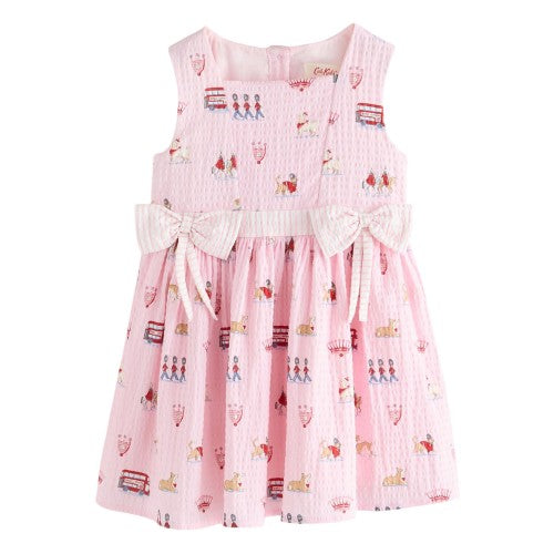 Front - Cath Kidston Girls London Pattern Dress