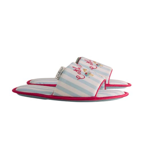 Front - Cath Kidston Womens/Ladies Open Toe Slippers