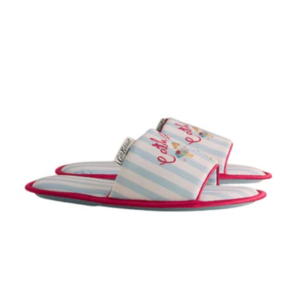 Front - Cath Kidston Womens/Ladies Open Toe Slippers