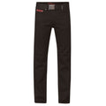Front - Duke London Mens Mario Bedford Cord Trousers With Belt