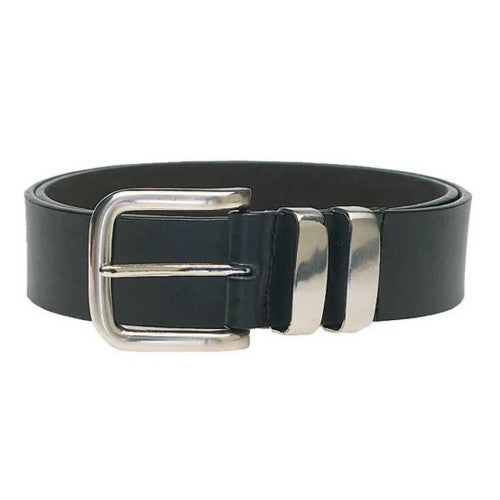 Front - Duke D555 Noah Bonded Leather Waist Belt