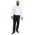 Front - Duke Mens D555 Max Adjustable Waist Kingsize Trousers