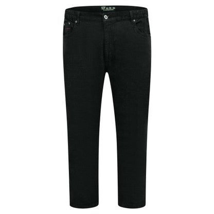Front - Duke Mens D555 London Balfour Elasticated Waist Kingsize Jeans