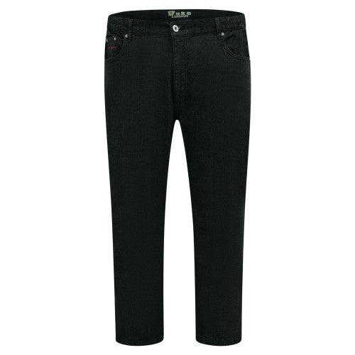 Front - Duke Mens D555 London Balfour Elasticated Waist Kingsize Jeans