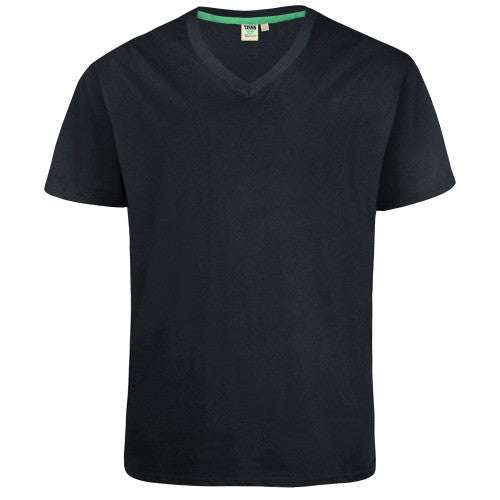 Front - Duke Mens D555 Signature Cotton Kingsize T-Shirt