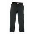 Front - Duke London Mens Tall Fit Cotton Cargo Trousers