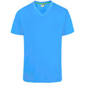 Front - D555 Mens Signature-2 V-Neck T-Shirt