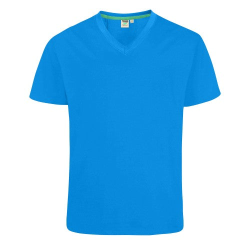 Front - Duke Mens D555 Signature 2 V Neck T-Shirt