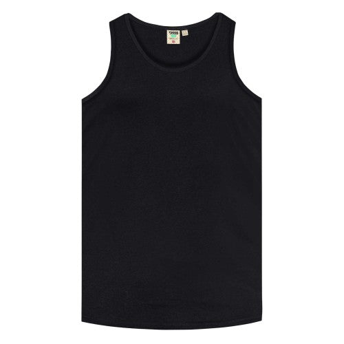 Front - Duke Mens D555 Fabio Kingsize Tank Top