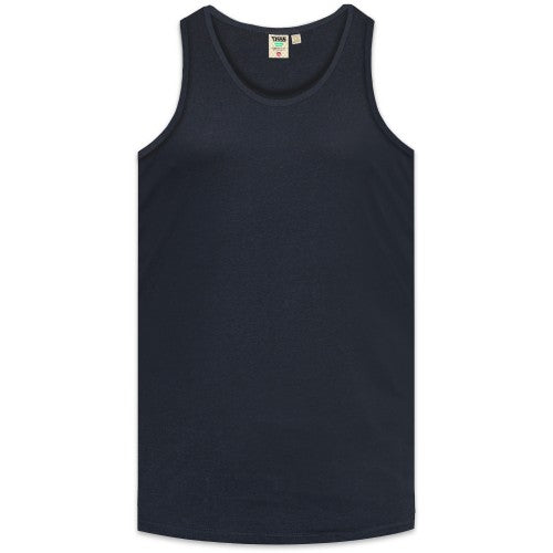 Front - Duke Mens D555 Fabio Tank Top