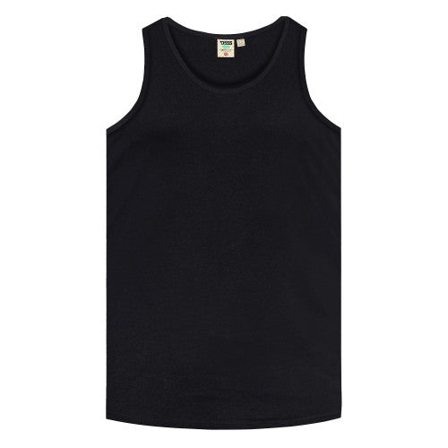 Front - Duke Mens D555 Fabio Tank Top
