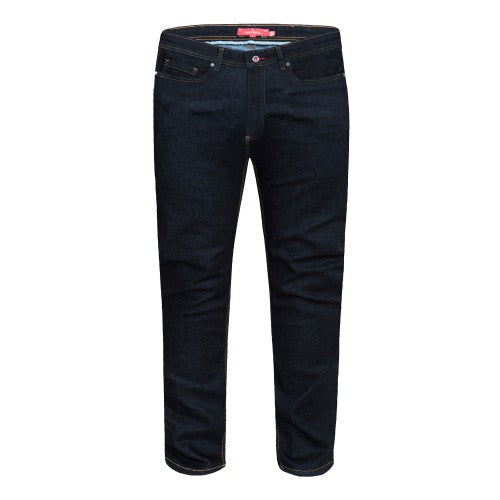 Front - Duke Mens D555 Cedric Stretch Tapered Kingsize Jeans