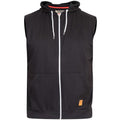 Front - D555 Mens Blake Kingsize Sleeveless Hoody