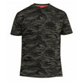 Front - D555 Mens Gaston Kingsize Camouflage Print T-Shirt
