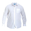 Front - D555 Mens Aiden Kingsize Long Sleeve Classic Regular Shirt