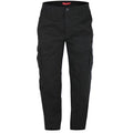 Front - D555 Mens Robert Peached And Washed Cotton Cargo Trousers