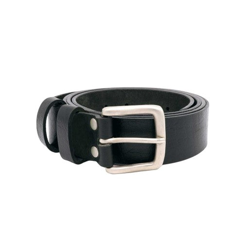 Front - Duke Mens D555 Gavin Leather Square Buckle Belt