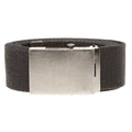 Front - D555 Mens Edward Plain Webbing Belt