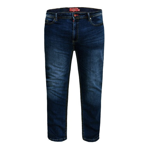 Front - Duke Mens D555 Ambrose Stretch Kingsize Jeans