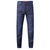 Front - D555 Mens Impala Denim 1959 Stretch Kingsize Jeans