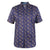 Front - Duke Mens D555 Kingston Floral Kingsize Short-Sleeved Shirt