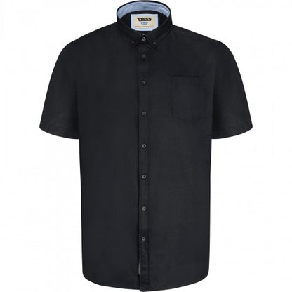 Front - Duke Mens D555 James Oxford Kingsize Short-Sleeved Shirt