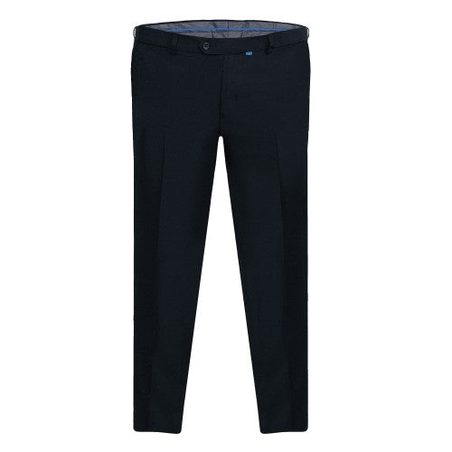 Front - Duke Mens D555 Max Adjustable Waist Kingsize Trousers