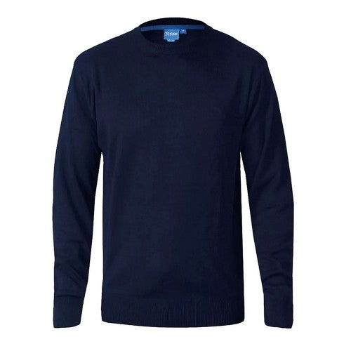 Front - Duke Mens D555 Jovanni 2 Crew Neck Kingsize Sweatshirt