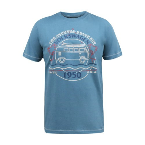Front - Duke Mens D555 Woodhall Volkswagen Standard T-Shirt