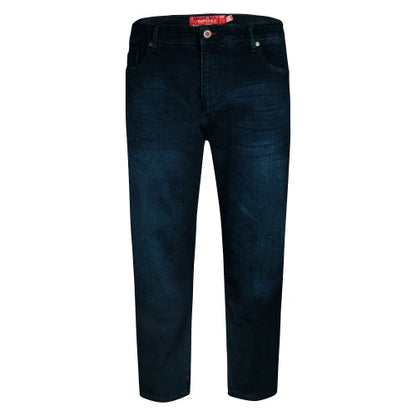 Front - Duke Mens D555 Daniel Tapered Leg Kingsize Jeans