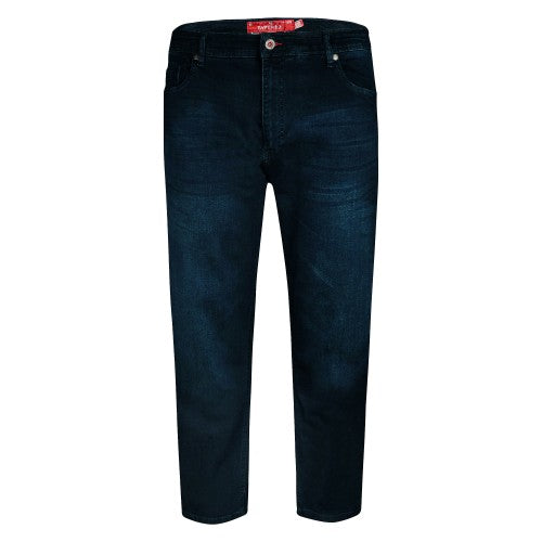 Front - Duke Mens D555 Daniel Tapered Leg Kingsize Jeans