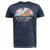 Front - Duke Mens D555 Upton Hawaii Leaf Print Kingsize T-Shirt