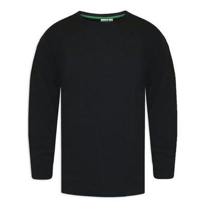 Front - Duke Mens D555 Exeter Thermal Kingsize Long-Sleeved T-Shirt