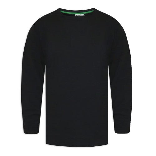 Front - Duke Mens D555 Exeter Thermal Kingsize Long-Sleeved T-Shirt