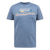 Front - Duke Mens D555 Norfolk Beach Scene Coca Cola T-Shirt