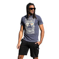 Front - Duke Mens D555 Hanley Pink Floyd T-Shirt