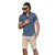 Front - Duke Mens D555 Coventry All-Over Print Polo Shirt