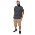 Front - Duke Mens D555 Coventry All-Over Print Kingsize Polo Shirt