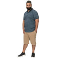 Front - Duke Mens D555 Woolwich All-Over Print Kingsize Polo Shirt