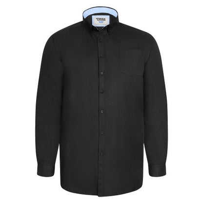 Front - Duke Mens D555 Richard Oxford Kingsize Tall Long-Sleeved Shirt