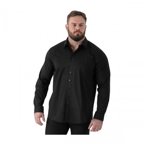 Front - Duke Mens Oliver D555 Stretch Shirt